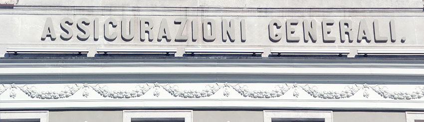 εικόνα της πρόσοψης του κτιρίου της Assicurazioni Generali
