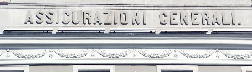 εικόνα της πρόσοψης του κτιρίου της Assicurazioni Generali
