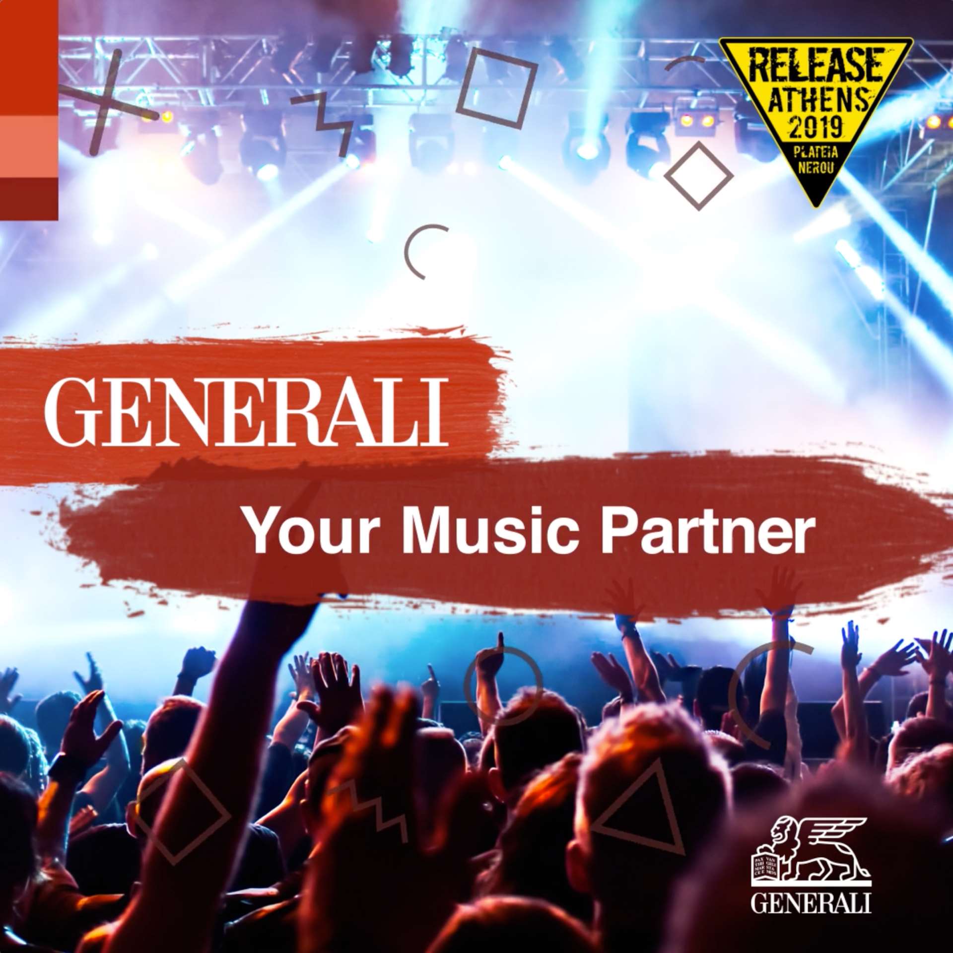 Release Athens Festival 2019: Generali, your Music Partner